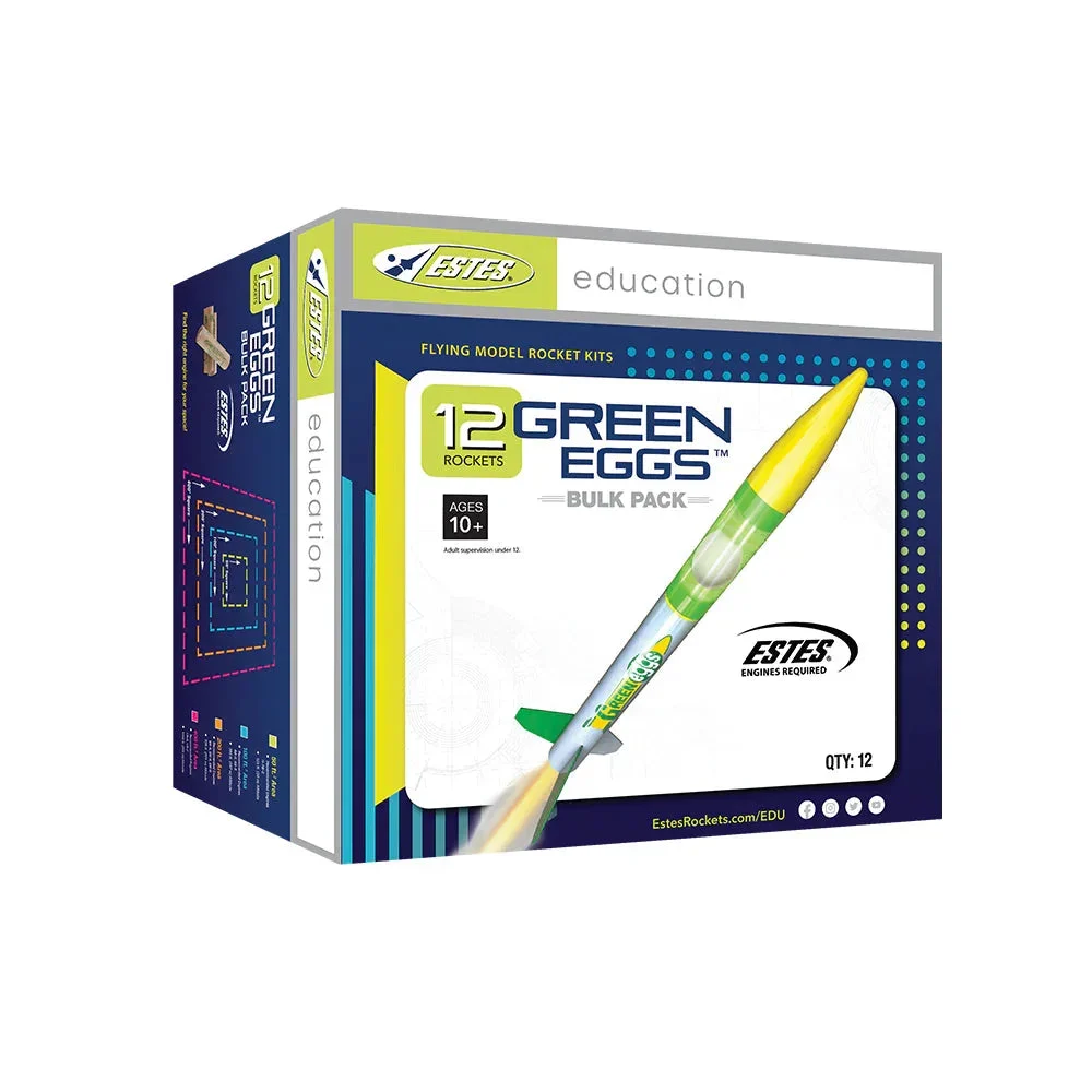 Estes Rockets Green Eggs™ Bulk Pack (12 pk)
