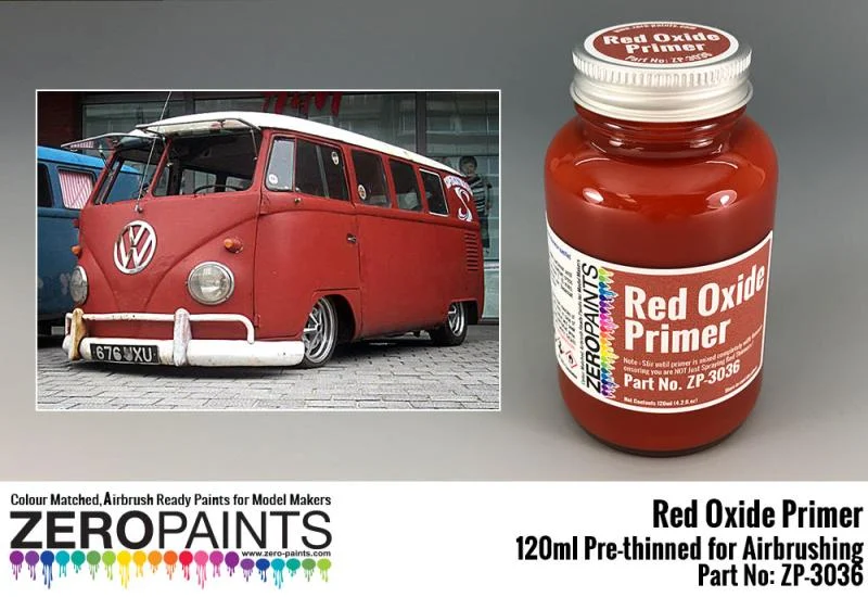 Zero Paints Red Oxide Primer 100ml - ZP-3036