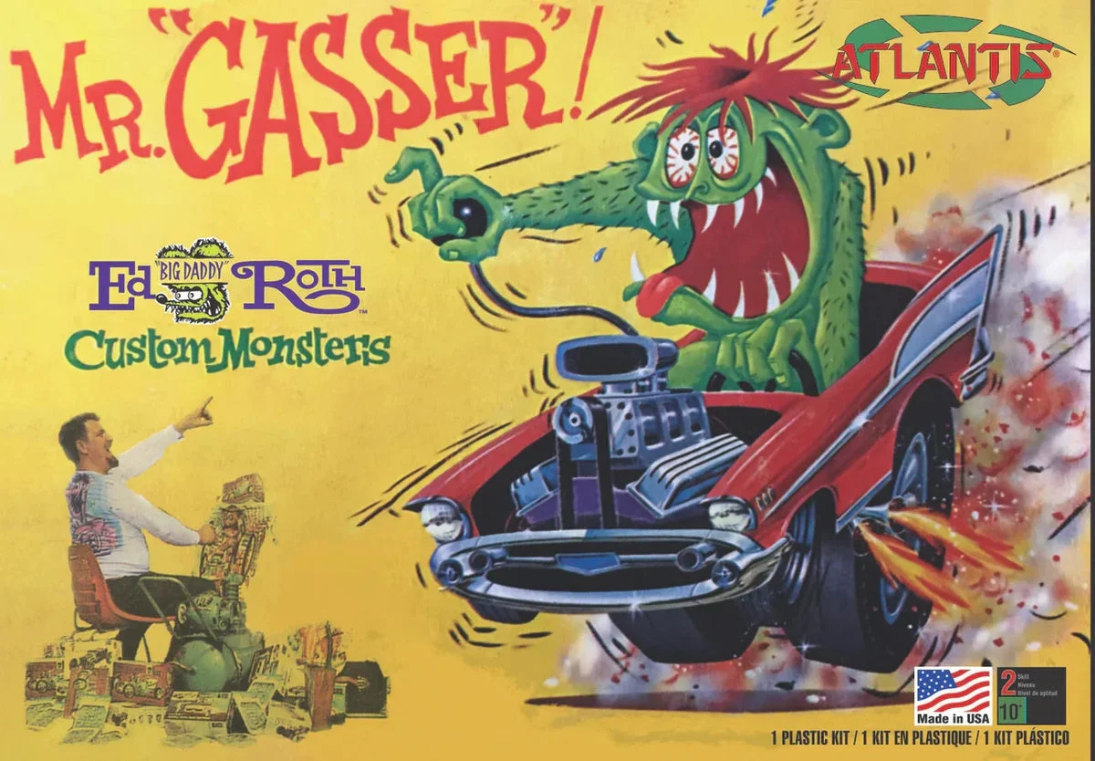 1/32 Atlantis Models Mr Gasser Ed Big Daddy Roth - 1301