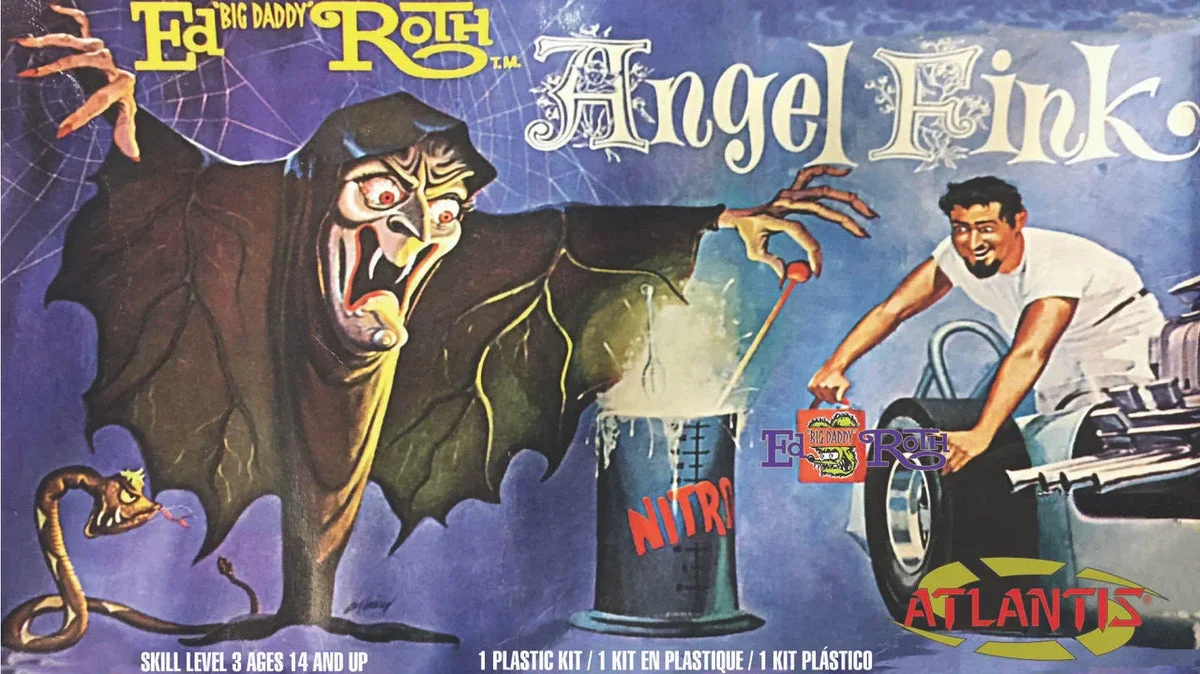 Atlantis Models Ed Big Daddy Roth Angel Fink Witch 1307
