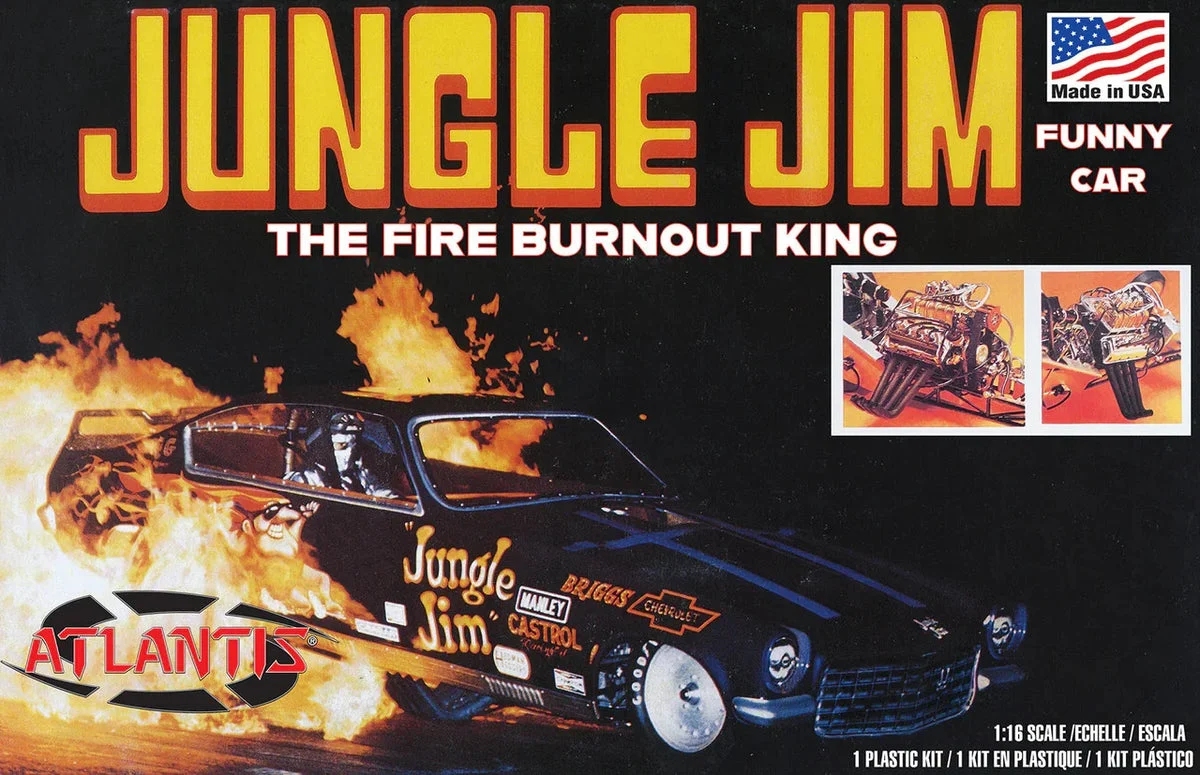 1/16 Atlantis Models Jungle Jim Funny Car 1486