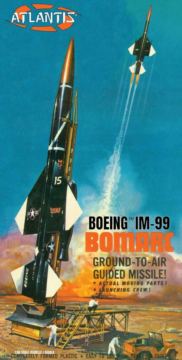 1/56 Atlantis Boeing IM-99 Bomarc Missile with Launch Platform-1806