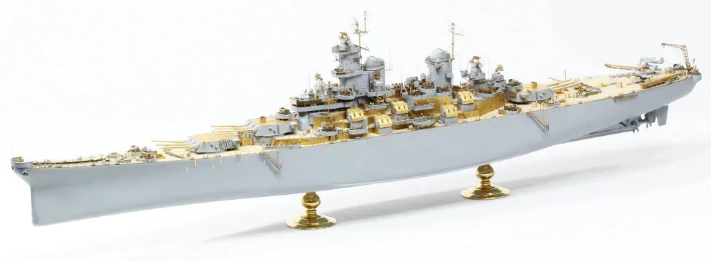 1/350 Pontos Model USS BB-63 Missouri 1945 Detail up set (Teak Tone) 35026FN