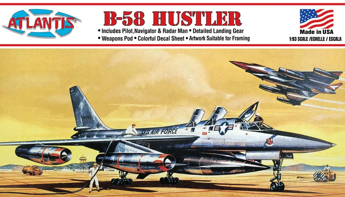 1/93 Atlantis Models B-58 Hustler-252