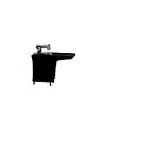 Plastruct O gauge Scale Multi Color Polyethylene Kitchen (1 per pack)