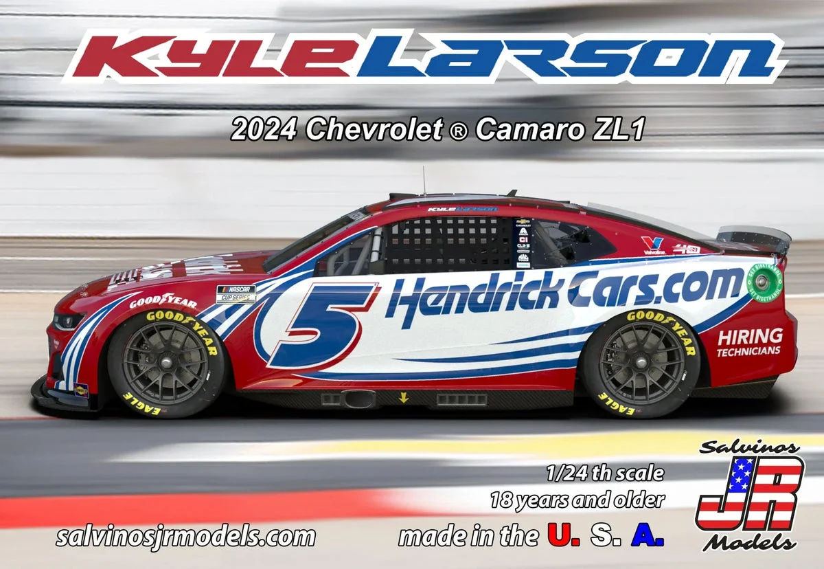1/24 Salvino Kyle Larson #5 2024 Hendrick Motorsports 40th Anniversary Scheme 46139 - Salvino JR Models