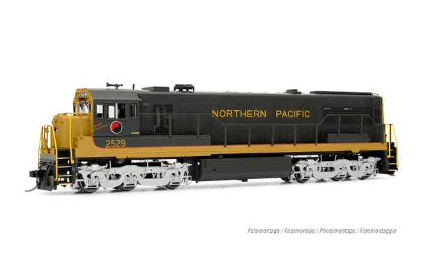 Rivarossi HO Scale Northern Pacific NP #2529 GE U25C DCC/Sound - 2886S