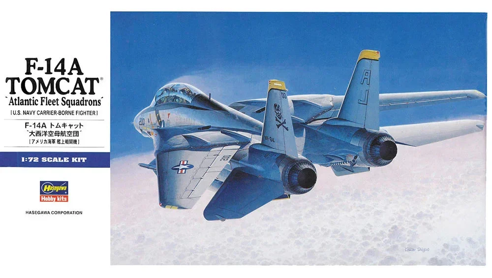 1/72 Hasegawa F-14A Tomcat "Carrier Air Wing Atlantic" 0544