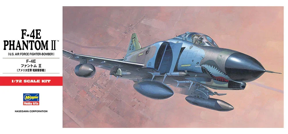 1/72 Hasegawa F-4E Phantom II 332