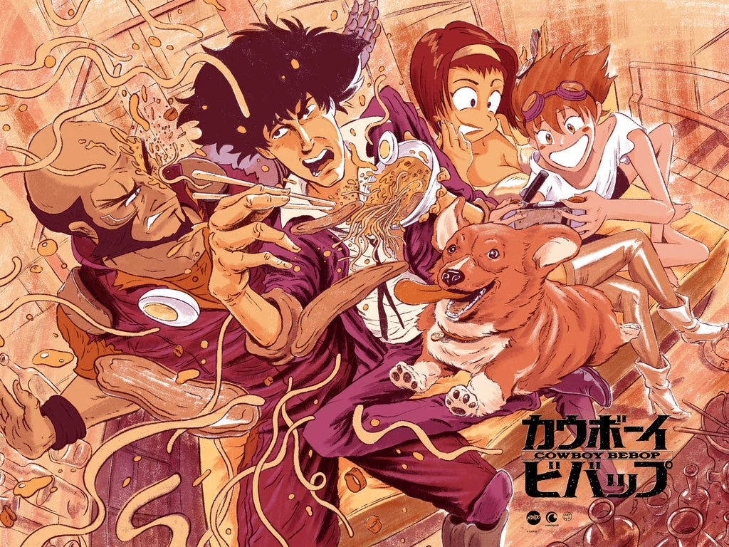 Cowboy Bebop Variant Poster - JJ Harrison