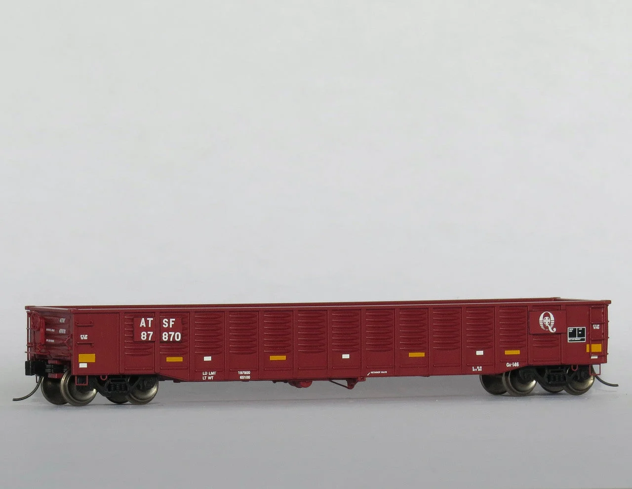 Trainworx N Scale Santa Fe 87928 52' Gondola 25225-18