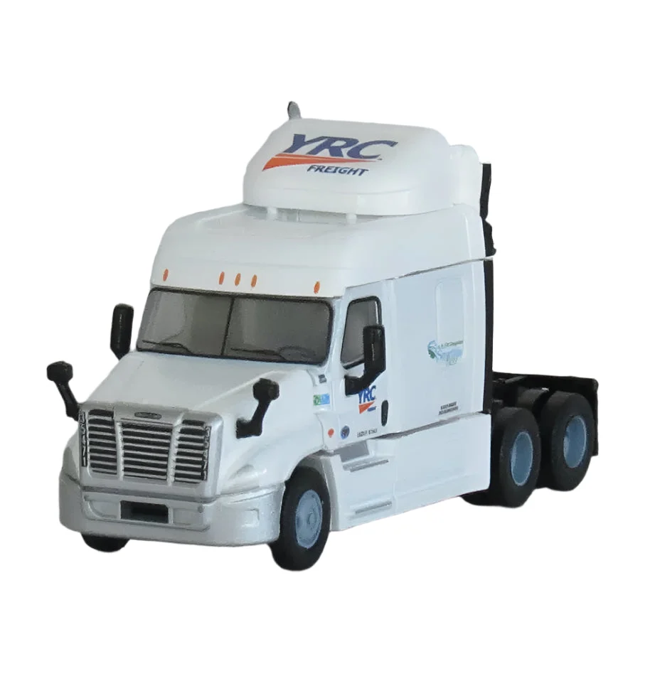 Trainworx N Scale YRC Freightliner Cascadia Semi Truck #35657