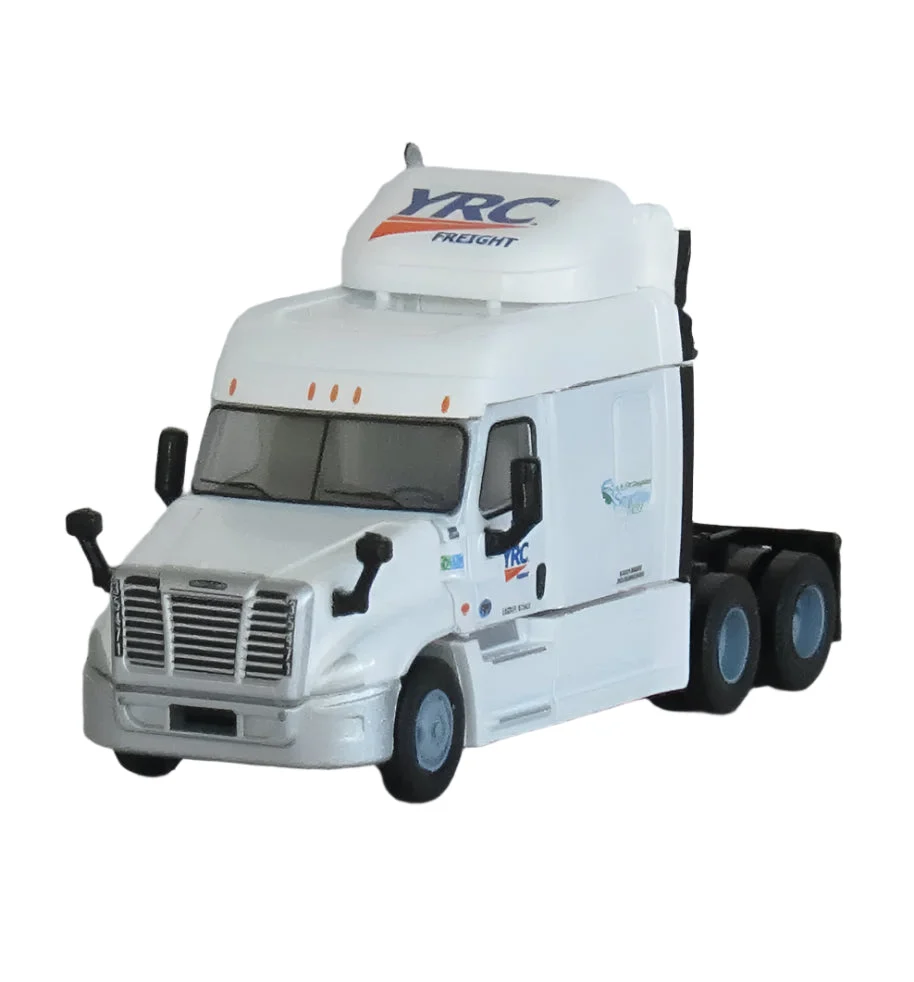 Trainworx N Scale YRC Freightliner Cascadia Semi Truck #35594