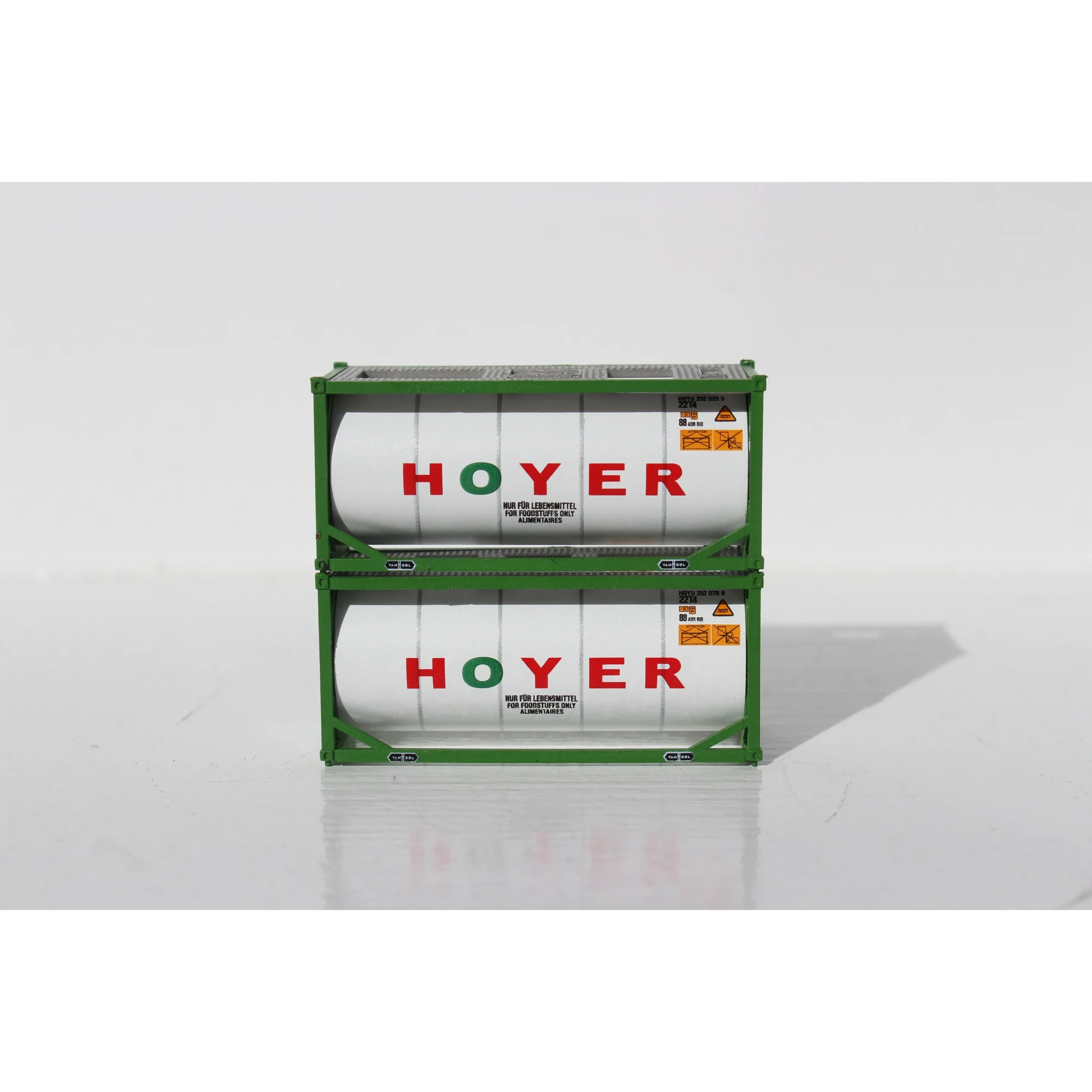 Jacksonville Terminal N Scale HOYER 20' Tank Container - JTC 205209