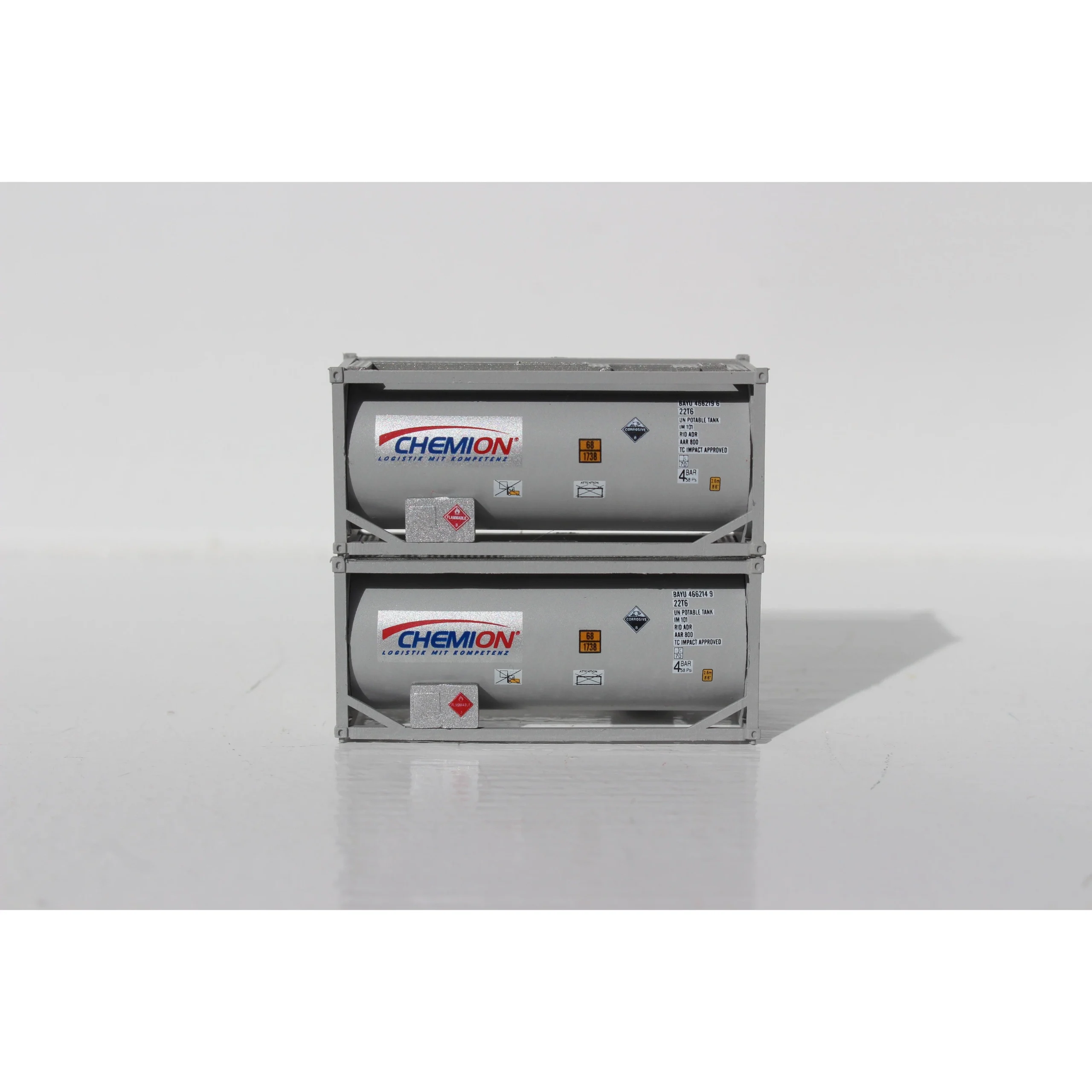 Jacksonville Terminal N Scale CHEMION 20' Tank Container - JTC 205210