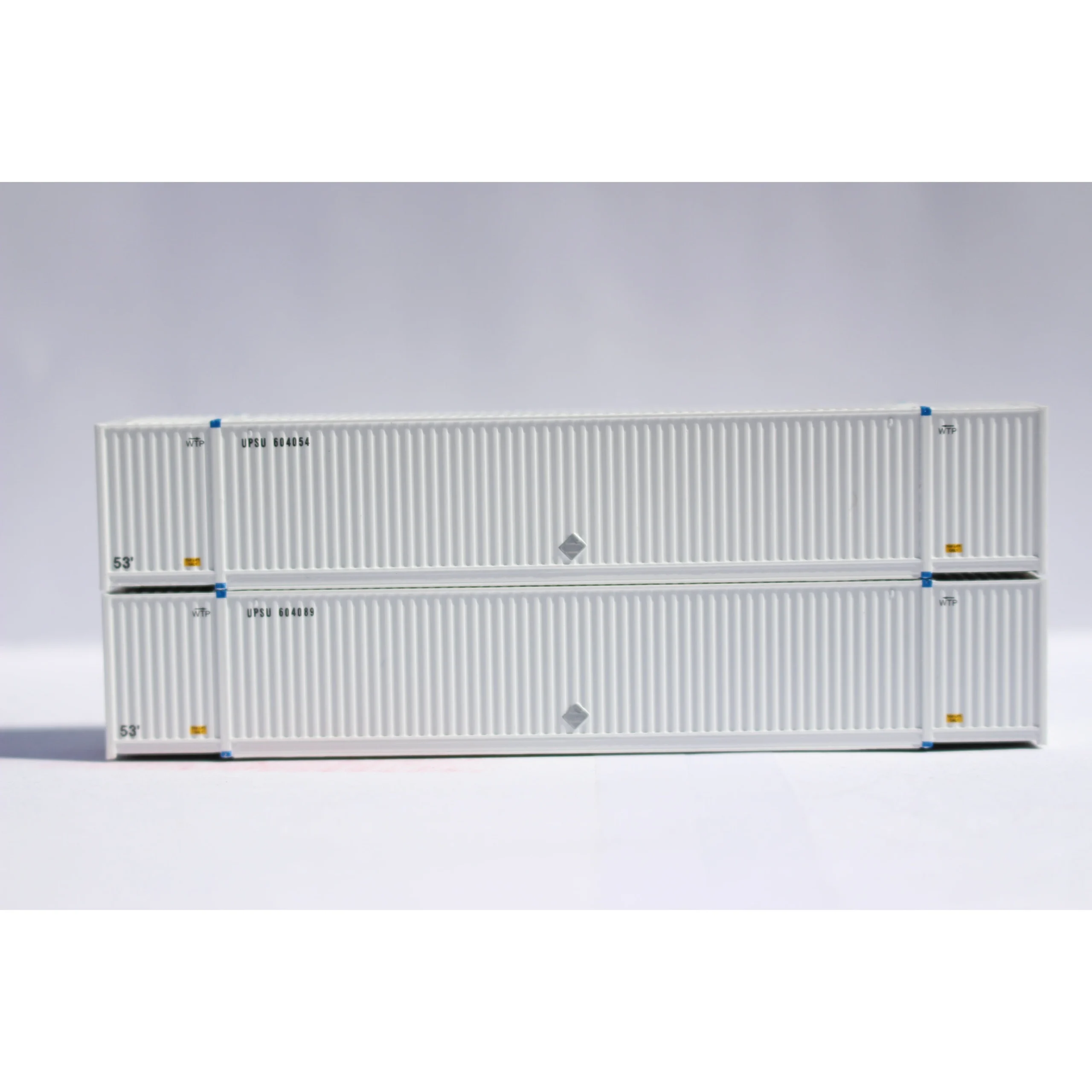 Jacksonville Terminal N Scale UPS 53' High Cube Containers Set 3 - JTC 537059