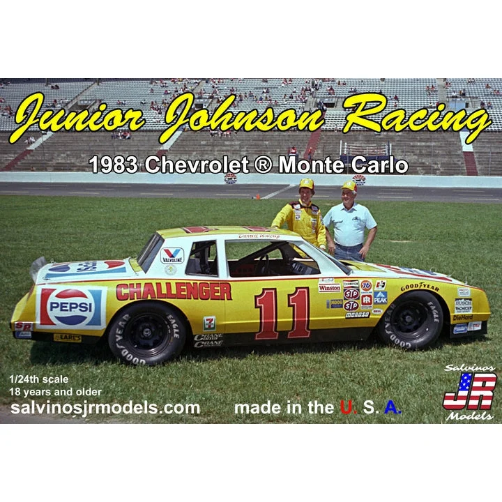 Salvinos Jr Model Junior Johnson Racing 1983 Chevrolet ® Monte Carlo - Salvinos JR Models