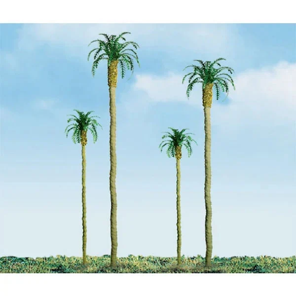 HO Scale JTT - Professional Trees: Palm 4" 3pcs - 94239
