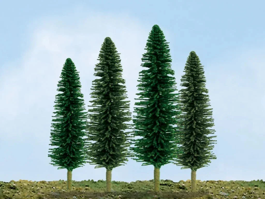 HO Scale JTT - Scenic Cedar 4" to 6" - 92031