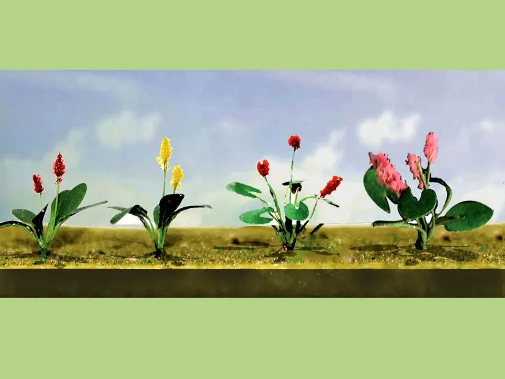 O Scale JTT - Flower Plants Assortment #3 - 95562
