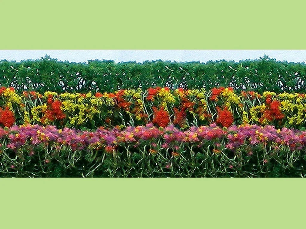 HO Scale JTT - Flower Hedges 5" - 95510