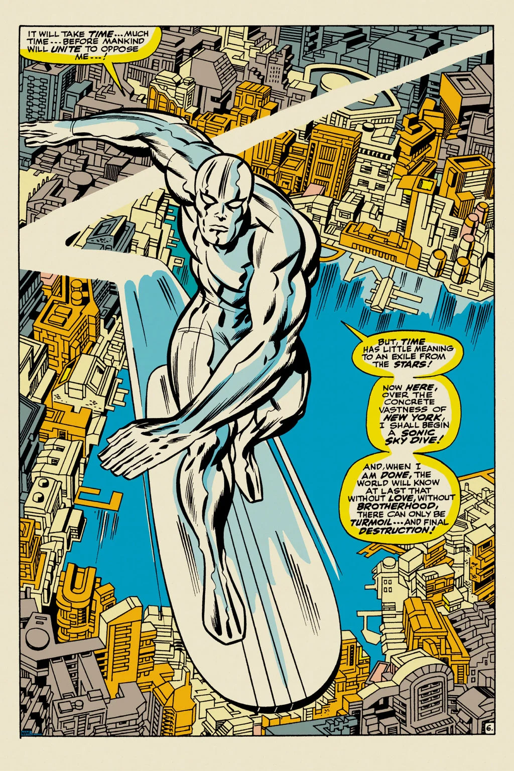 Fantastic Four #72 Poster - Jack Kirby