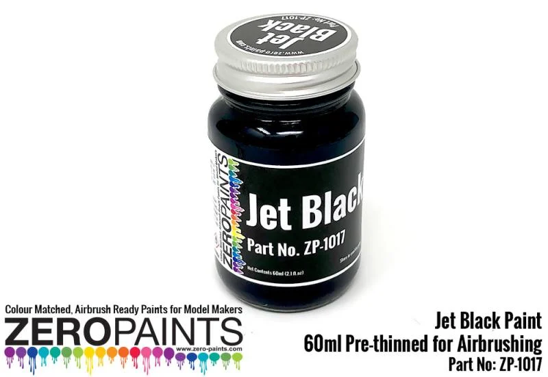 Zero Paints Jet Black - ZP-1017