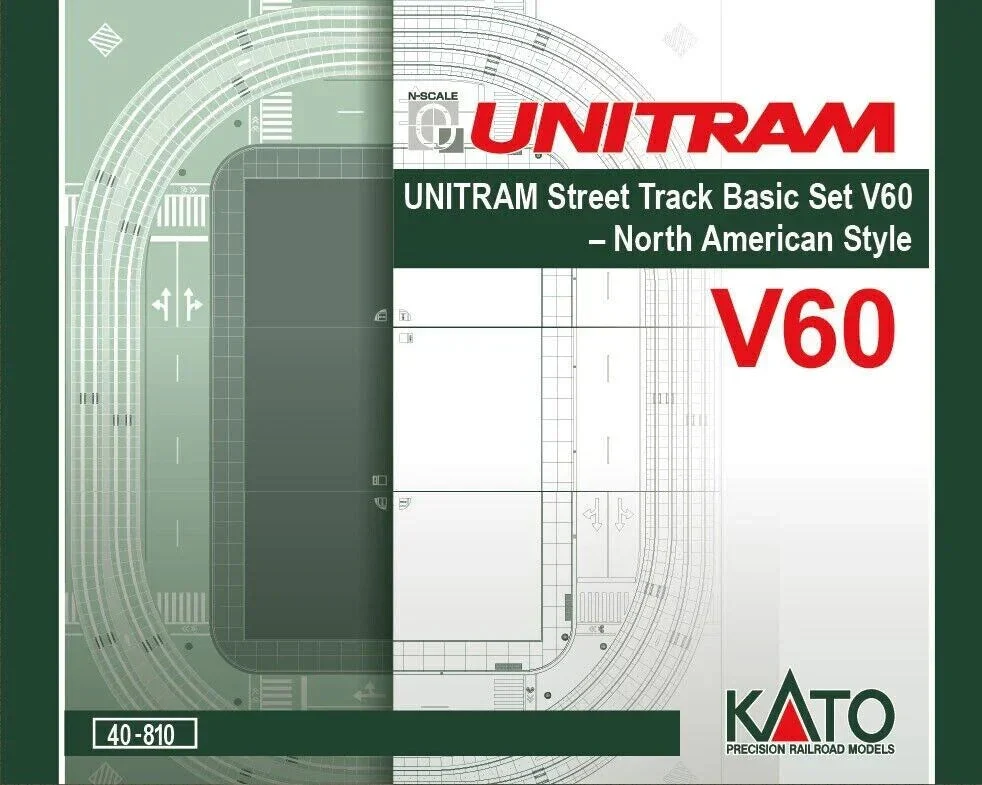 N Kato Unitram V60 North American Style 40810