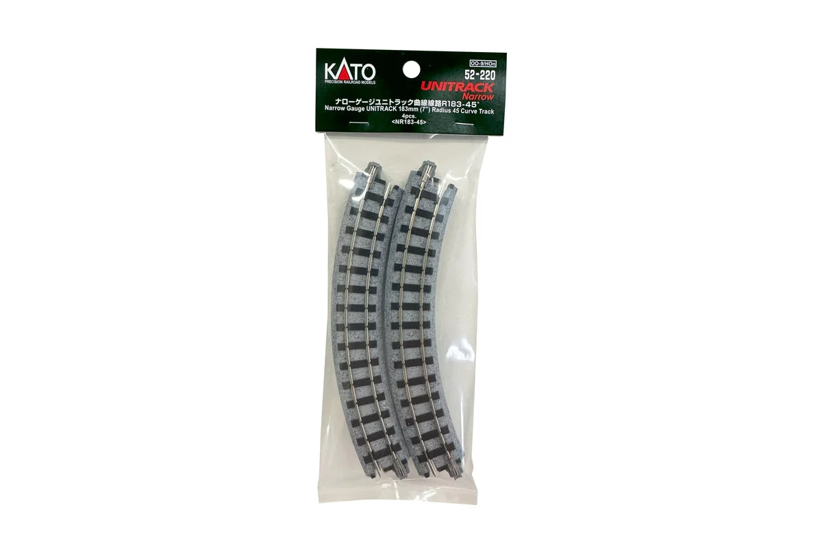 N Kato Narrow-Gauge Unitrack 183mm 52220
