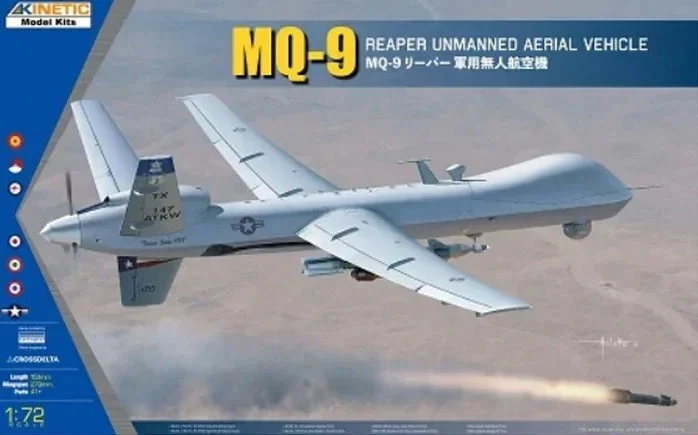 1/72 Kinetic MQ-9 Reaper Unmanned Aerial Vehicle 72004