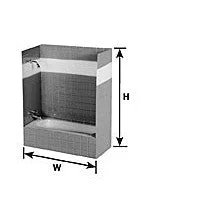 Plastruct Dollhouse Shower/Tub Enclosure Kit
