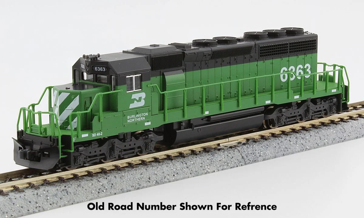 Kato N Burlington Northern 6361 SD40-2