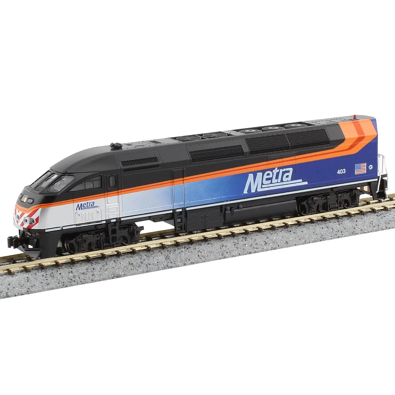 Kato N Scale Metra MP36PH #424 - KAT1766124