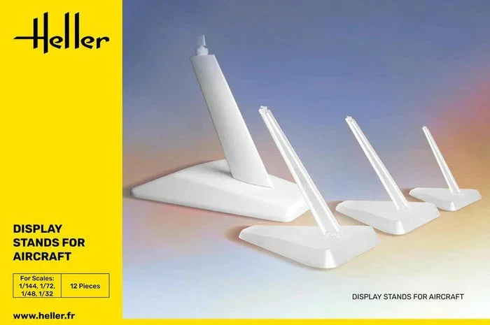 Heller Display Stands for Aircraft