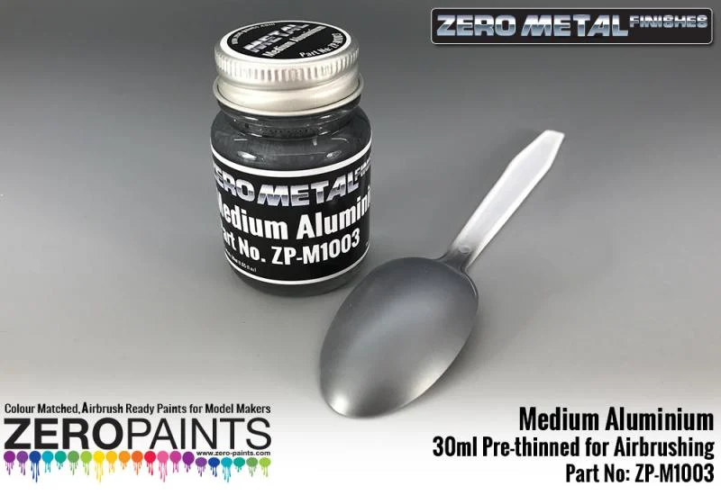 Zero Paints Medium Aluminum - ZP-M1003
