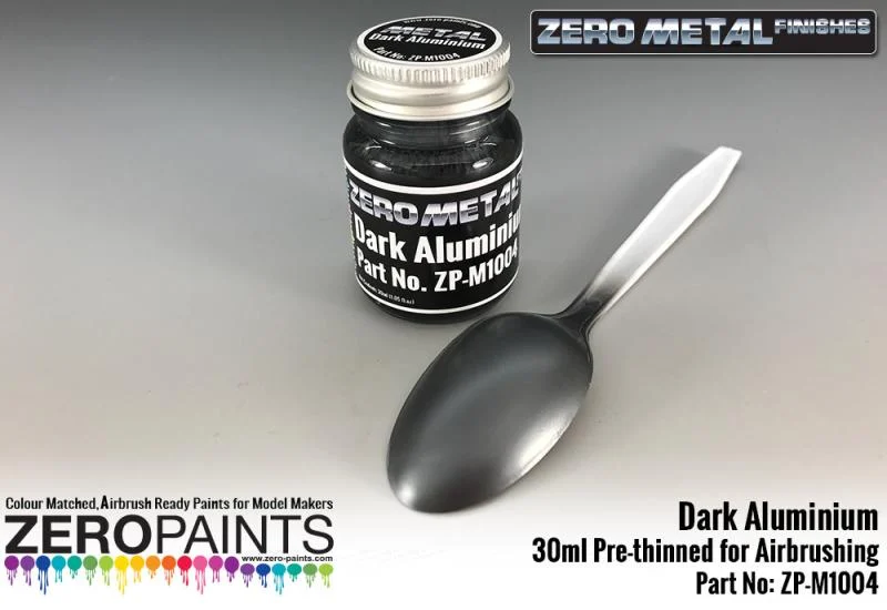 Zero Paints Dark Aluminum - ZP-M1004