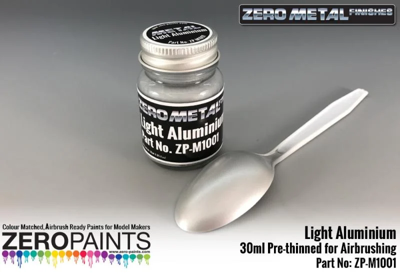 Zero Paints Light Aluminum - ZP-M1001