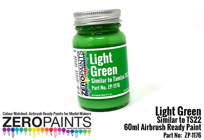 Zero Paints Light Green 60ml - ZP-1176