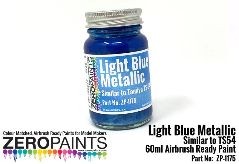 Zero Paints Light Blue Metallic 60ml - ZP-1175