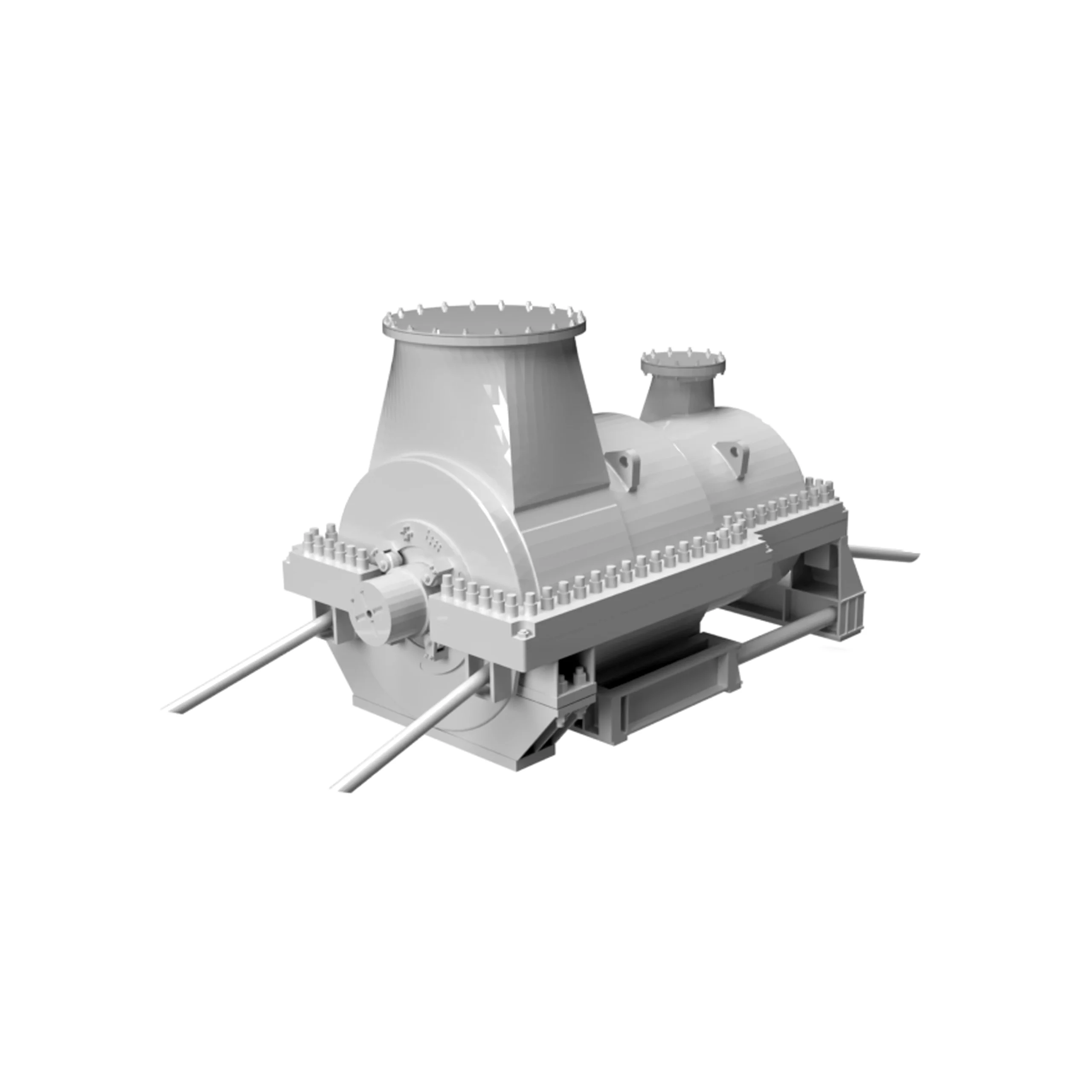 Class One Model Works HO Scale Large Pump Load for Depressed Center Flat Cars