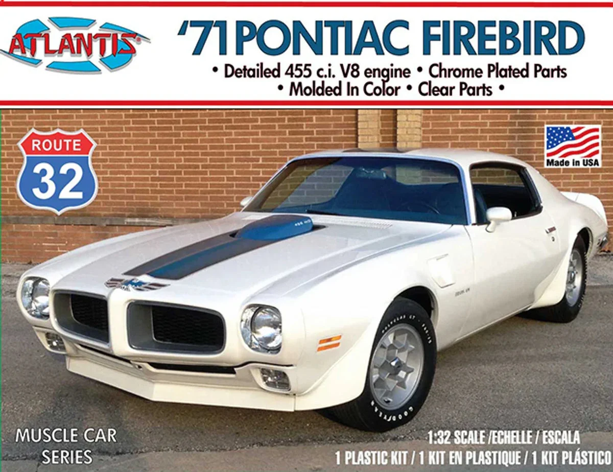 1/32 Atlantis Models 1971 Pontiac Firebird - 2009