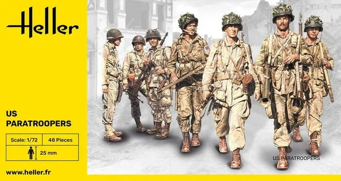 1/72 Heller WWII US Paratroopers