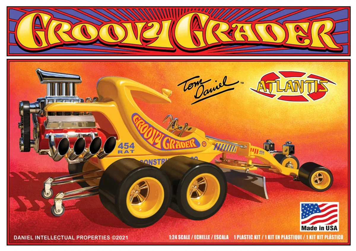 1/24 Atlantis Models Tom Daniel Groovy Grader - 5697