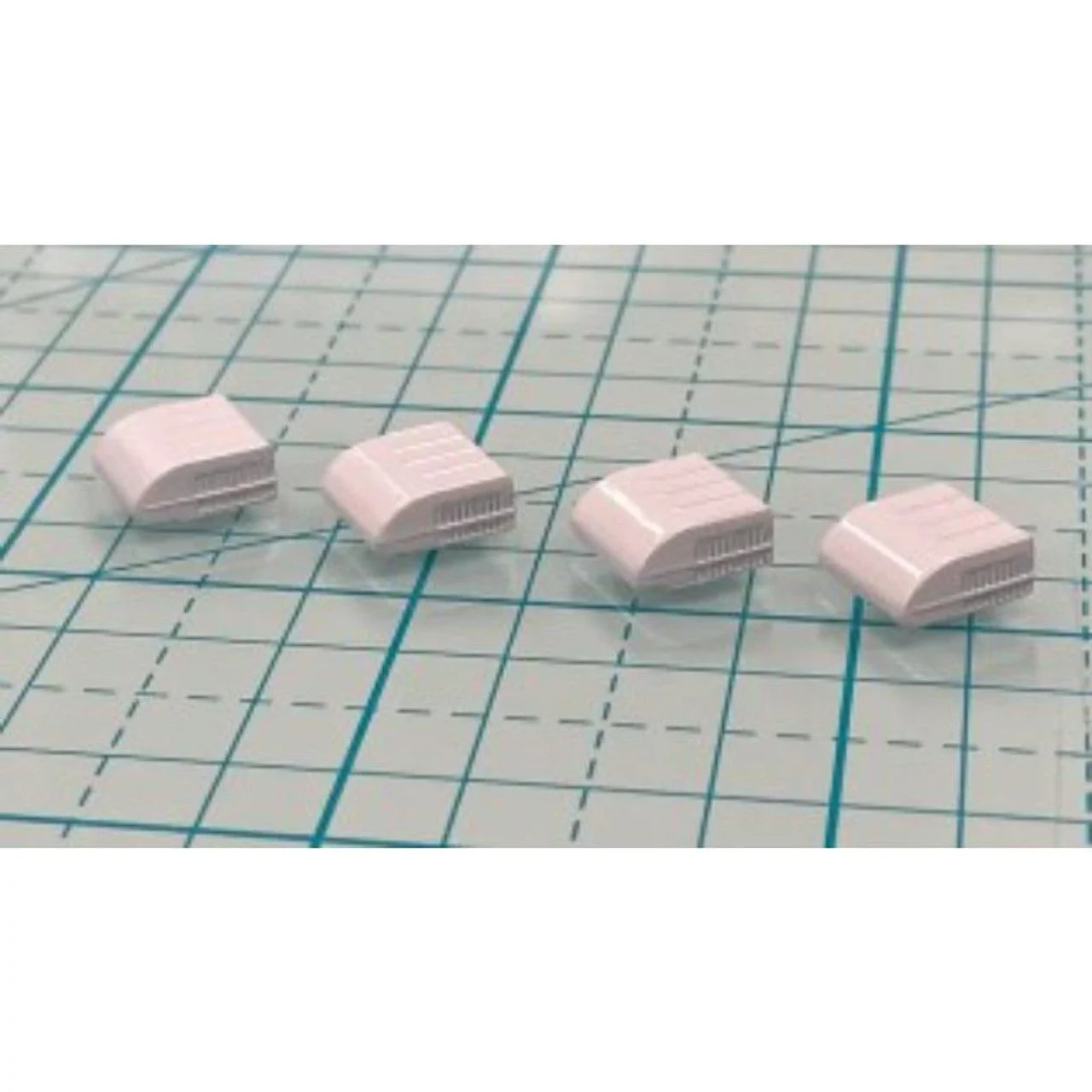 Mac Rail HO RV A/C (Square) - 4 Pack