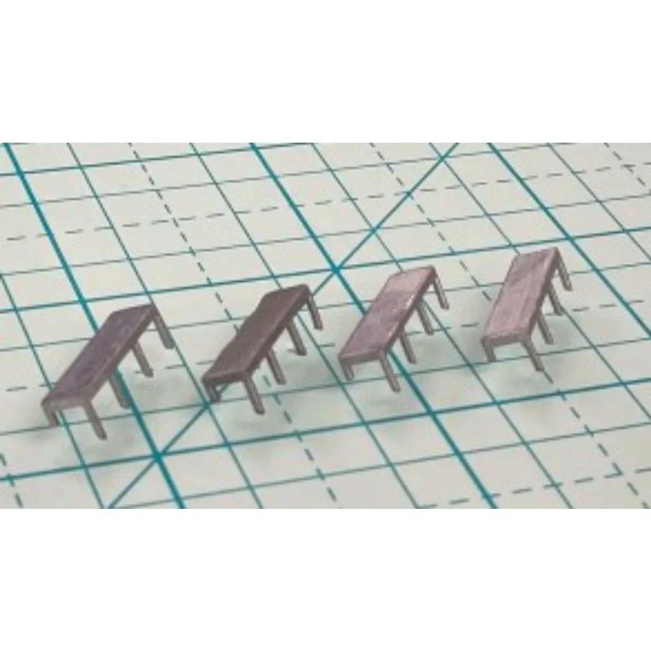Mac Rail HO PTC Stand Only - 4 Pack