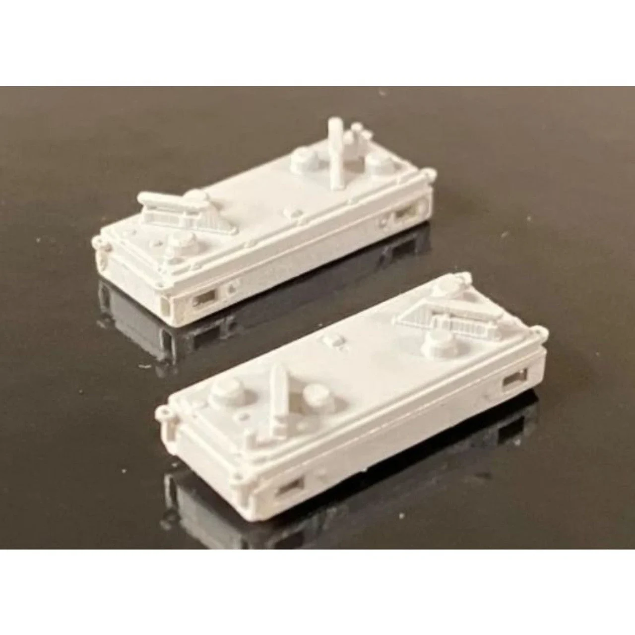 Mac Rail HO PTC Array "Top Box" UP Type - 2 Pack
