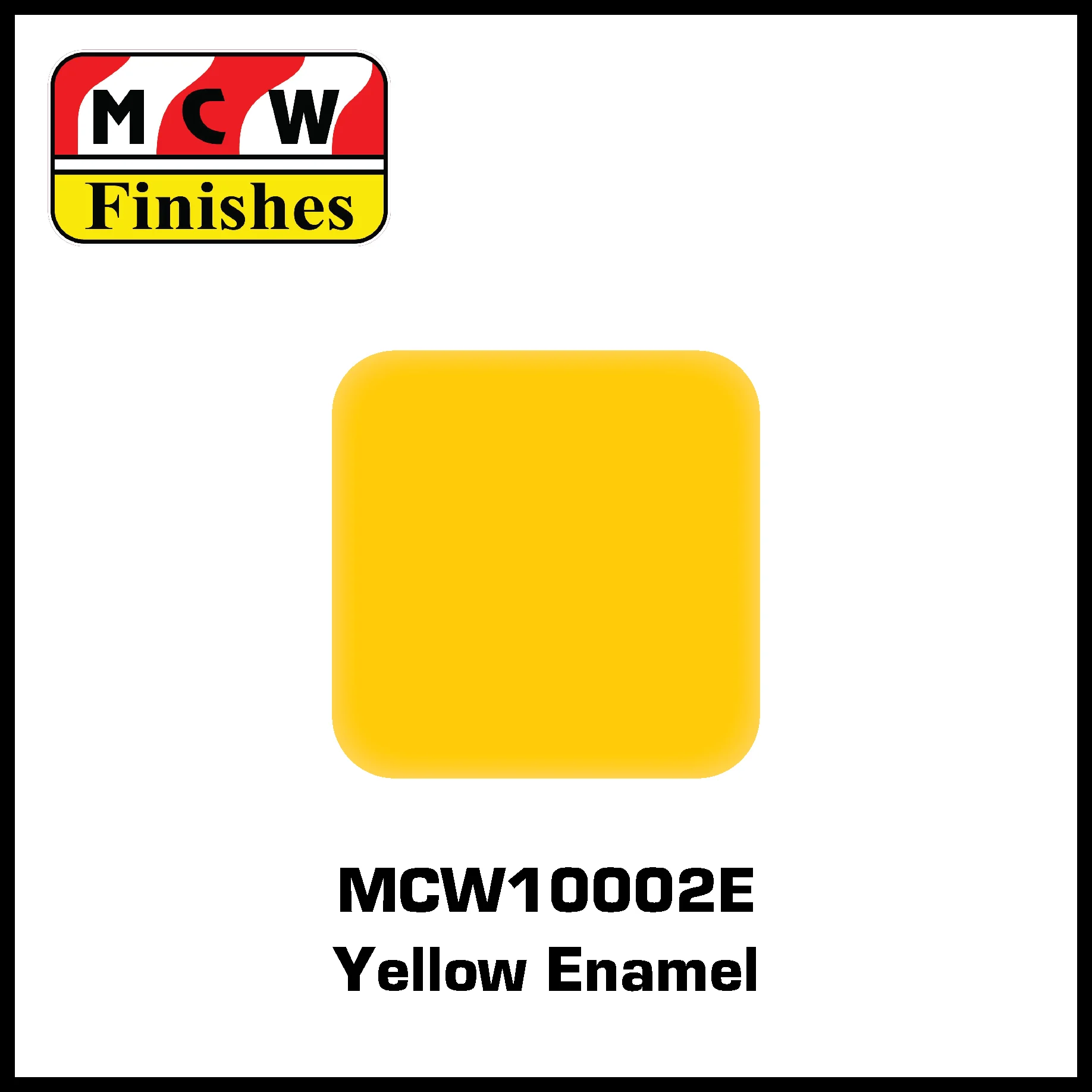 MCW Finishes Yellow Enamel - MCW10002E
