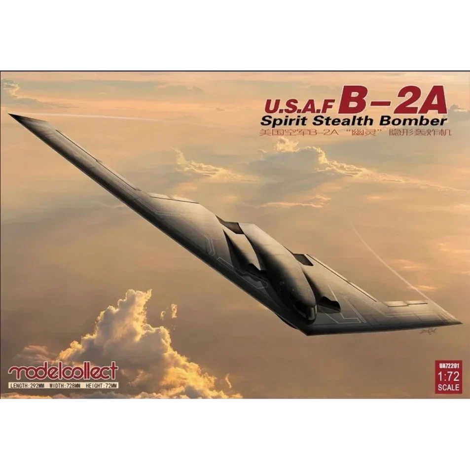 1/72 ModelCollect USAF B-2A Spirit Stealth Strategic Bomber 72201