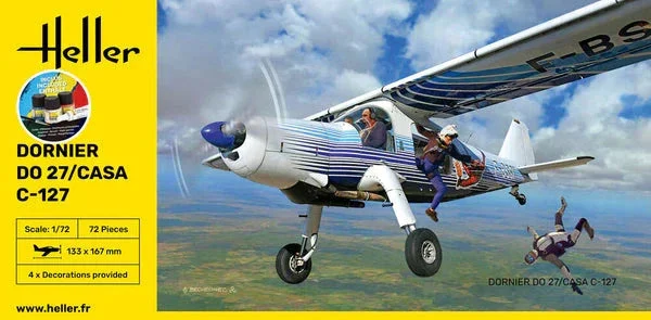 1/72 Heller DO27/CASA C-127 STARTER KIT