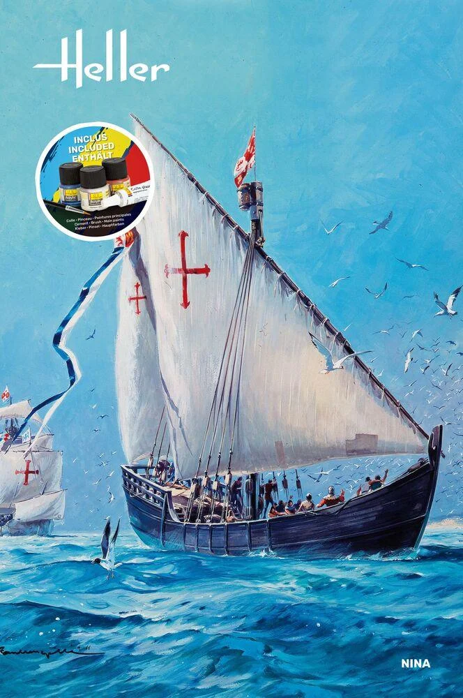 1/75 Heller Nina STARTER KIT